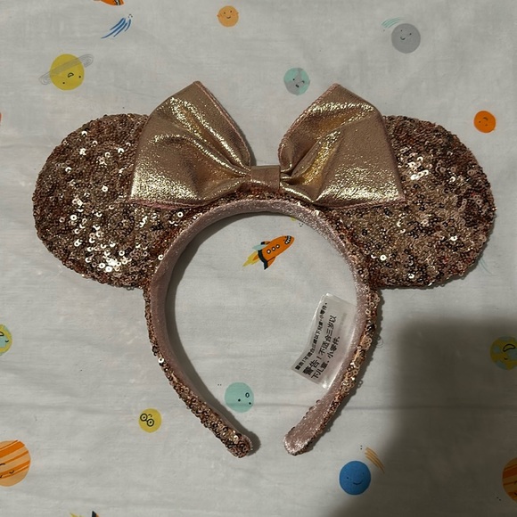 Disney Rose Gold Minnie Ears - Picture 1 of 2